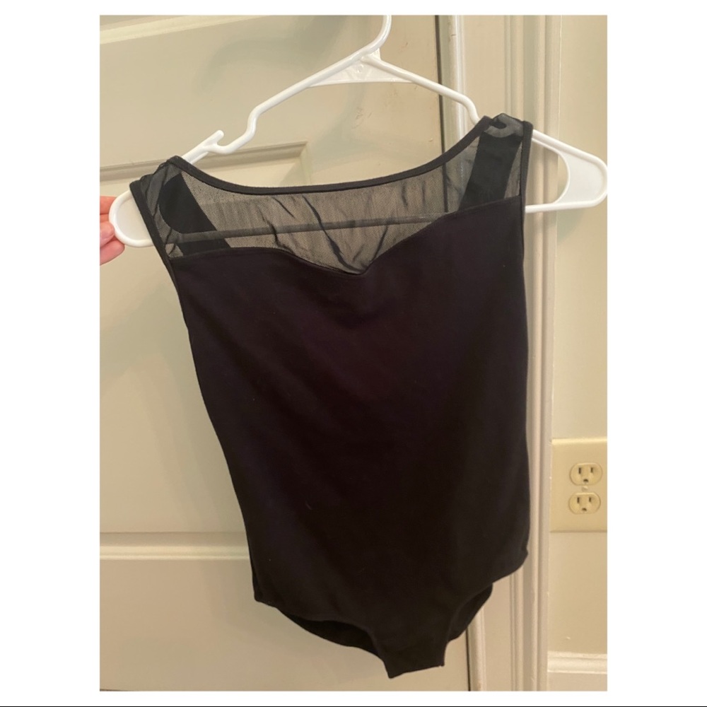 HDW DANCE Black leotard